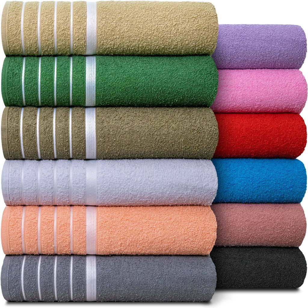 Kit C/ 3 Toalhas de Banho - Gigante - Soft Max - 80x1,50 - 100 % Algodão - Direto de fábrica