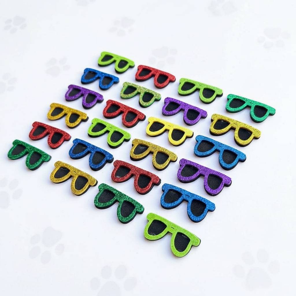 Kit 50 unidades Laços Para Fêmea Petshop Tamanho M Lacinho de Tosa Banho Cachorro