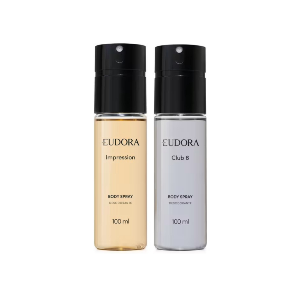 Body Spray Eudora Impression Club 6 Masculino 100ml