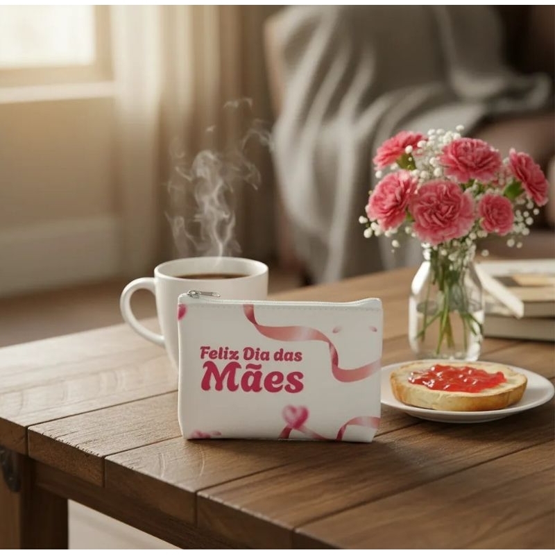 50  Porta Moedas Tecido Luxo para Empresa, Marketing, Divulgação, Festas, Dias das Mães, Aniversário e outras Ocasiões.