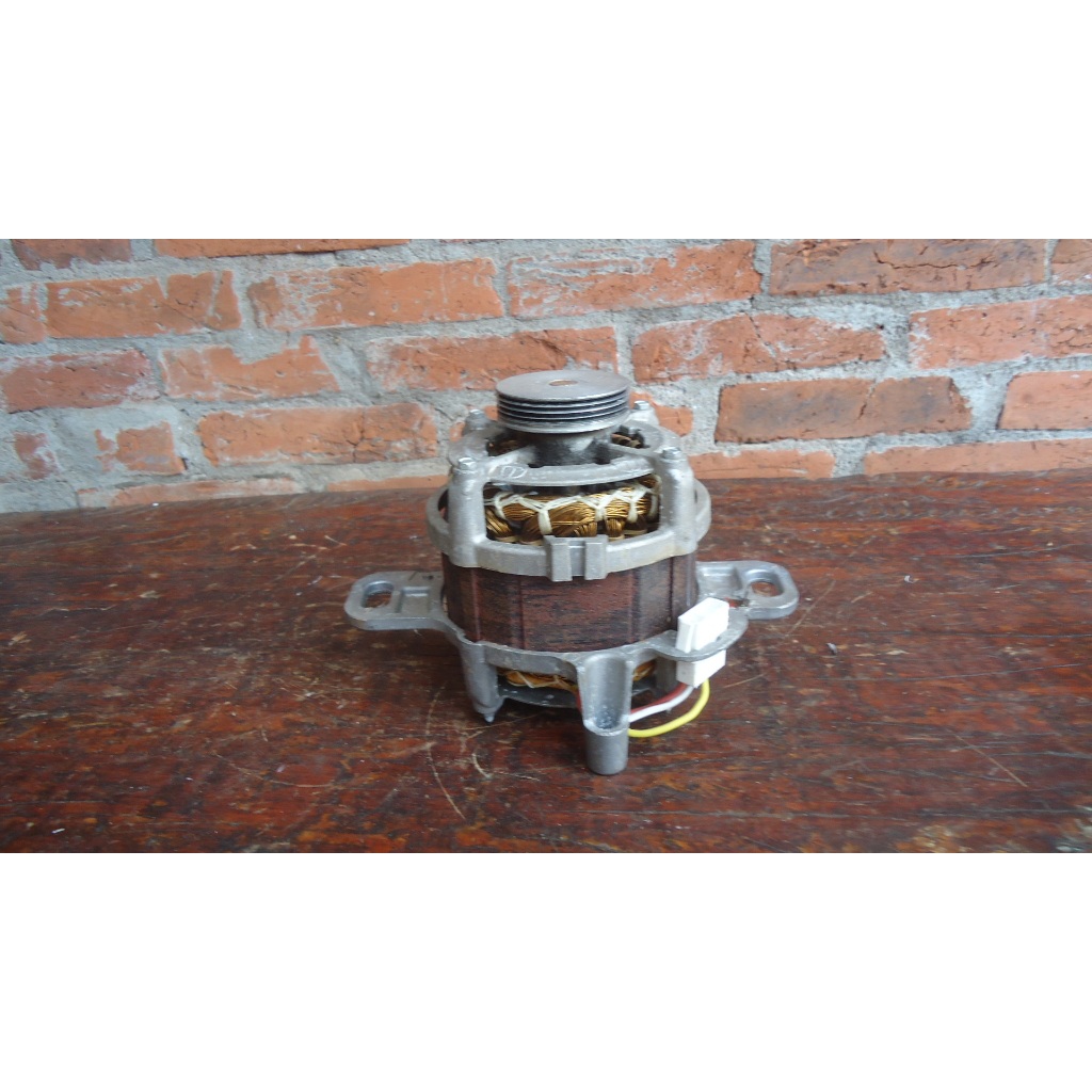 Motor Elétrico 127v Lavadora Electrolux Lte12 Original usado polia estriada