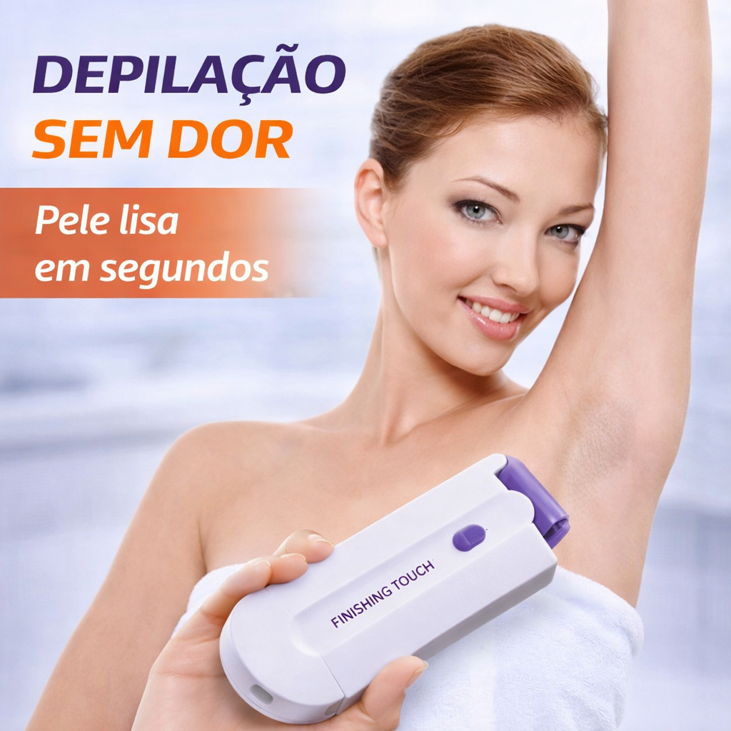 Depilador Facial Feminino Elétrico Recarregável Sem Dor Removedor Pelos Portátil Corpo