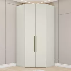 Guarda-Roupa Modulado Canto Closet 2 Portas 3 Gavetas Seletto Henn