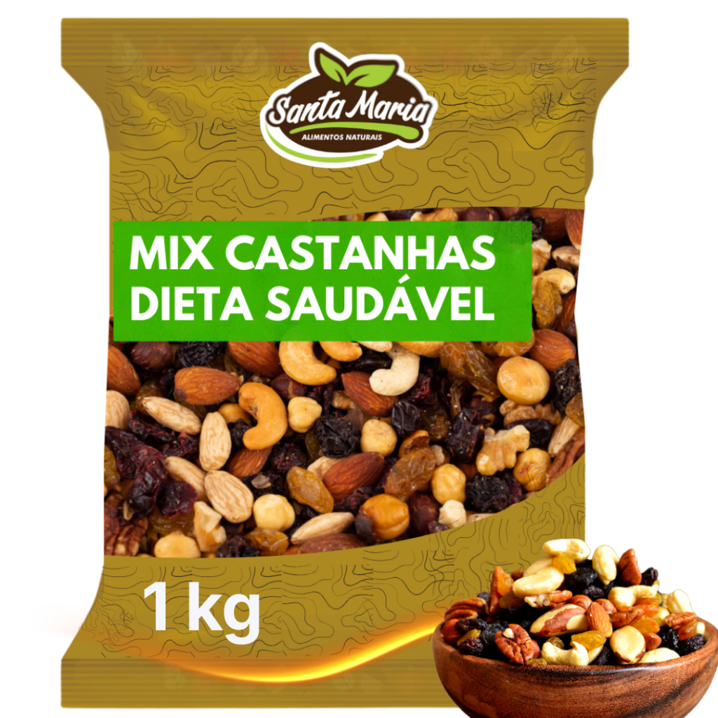 MIX PREMIUM NUTS Castanha de Caju/Castanha do Pará/Amendoim/Amêndoas/Nozes/Cranberry/Uva Passas 500G/1KG em Oferta na Shopee
