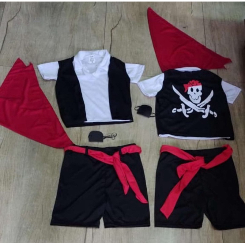 Fantasia Do Pirata Halloween Infantil