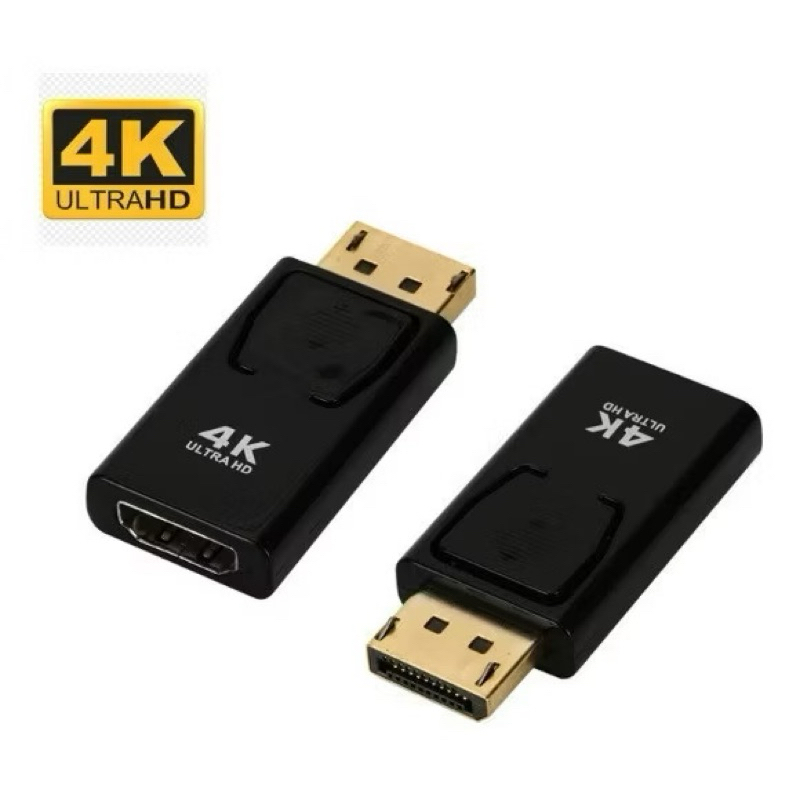 Adaptador DP para HDMI - Alta Resolução 4K, Design Compacto, Conexão Estável