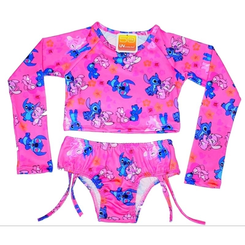 Biquini Menina Infantil Praia Piscina Natação