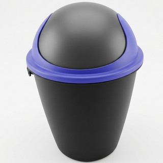 Lixeira Tampa Basculante 8L - Fácil de Limpar - Cozinha, Banheiro, Escritório, Lavanderia -Prática