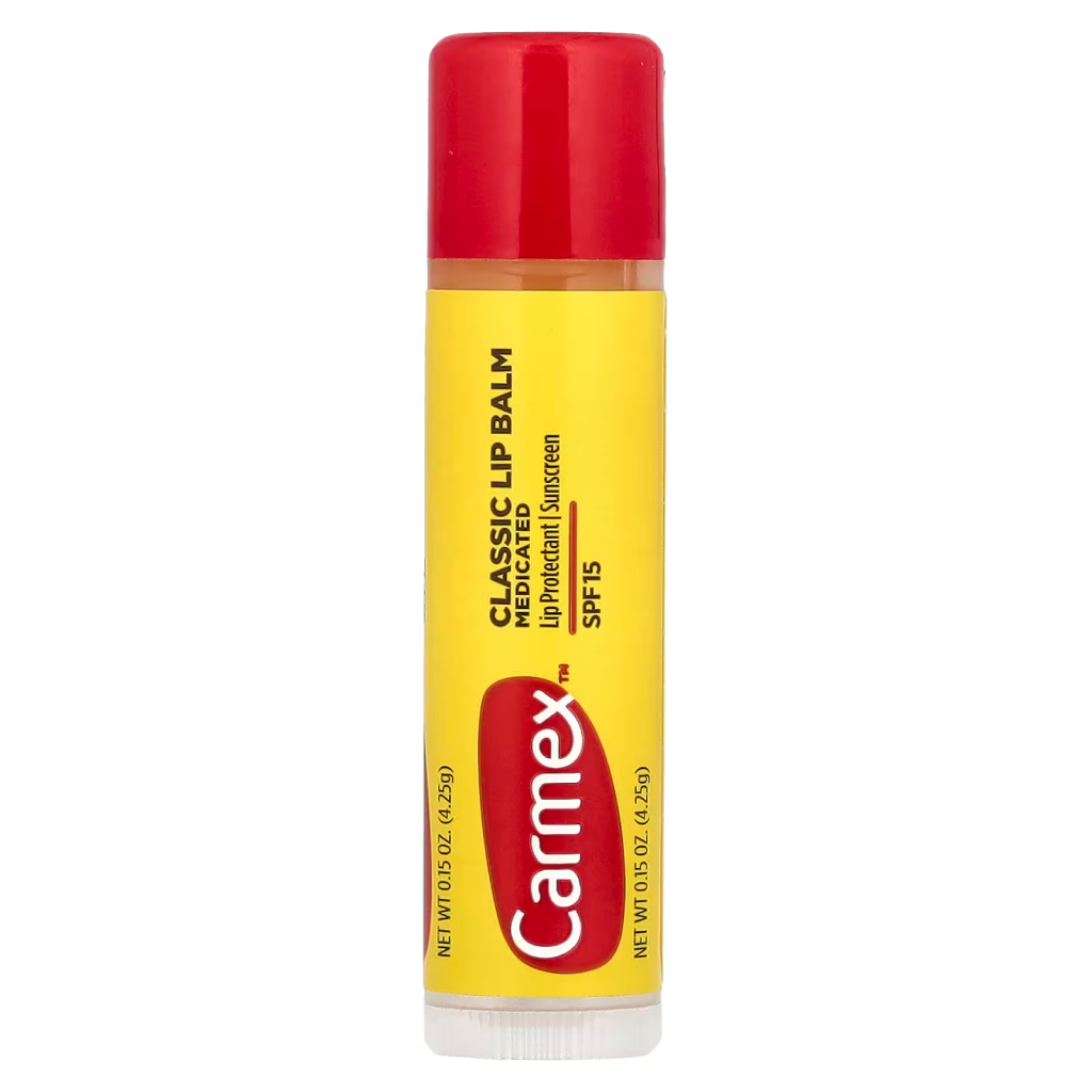 Carmex Classic Lip Balm Tradicional Textura Cremosa Uso Diário Prático Compacto Fácil de Levar em Oferta na Shopee