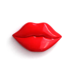 Pin Beijo (broche 3D)