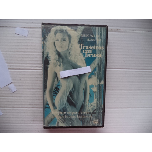 Fita Vhs porno Tras&iros em Brasa Original Legendado Fantasy