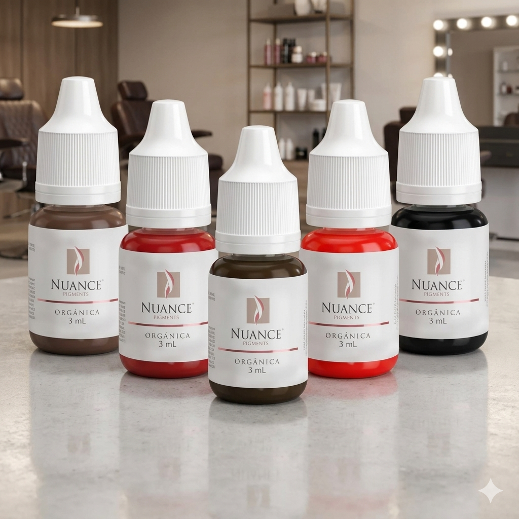 Pigmento Nuance Para Micropigmentação 8ml ou 3ml Lábios e Sobrancelhas em Oferta na Shopee