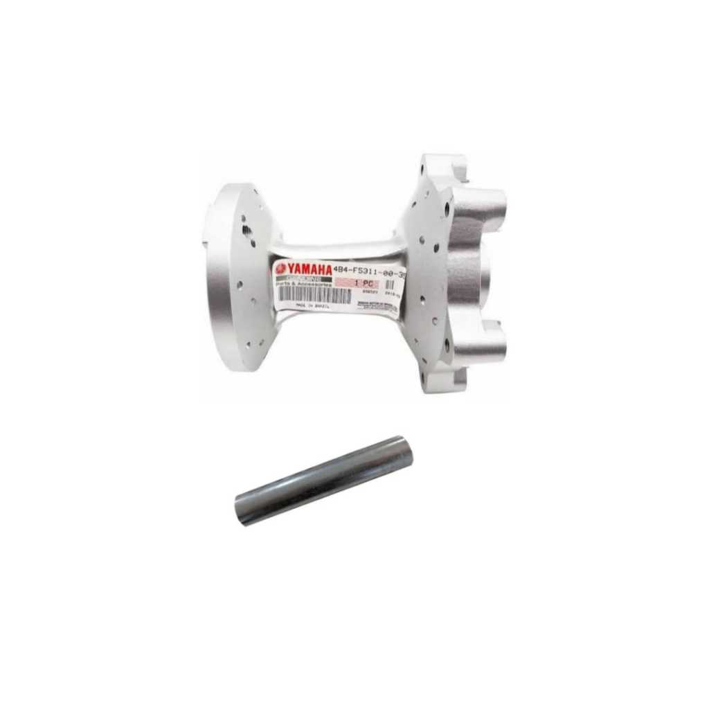 Cubo Roda Traseira Yamaha Original Nissin Xtz 250 Lander Tenere 250 + Espaçador Interno