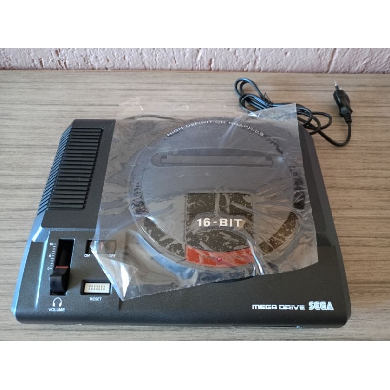 Console Mega Drive 2017 Completo IMPECÁVEL