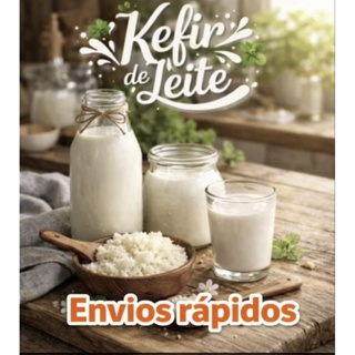 Porção de kefir infinito  ativo(envio imediato) em Oferta na Shopee