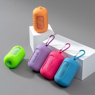 Kit Toalhas Refrescantes Profissionais com Case de Silicone e Gancho Toalha Mágica Gelada Portátil para Treino Praia Yog