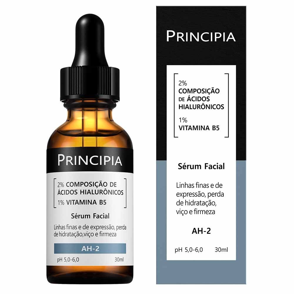 Sérum Hidratante Principia 2% Ácidos Hialurônicos + B5 AH-2