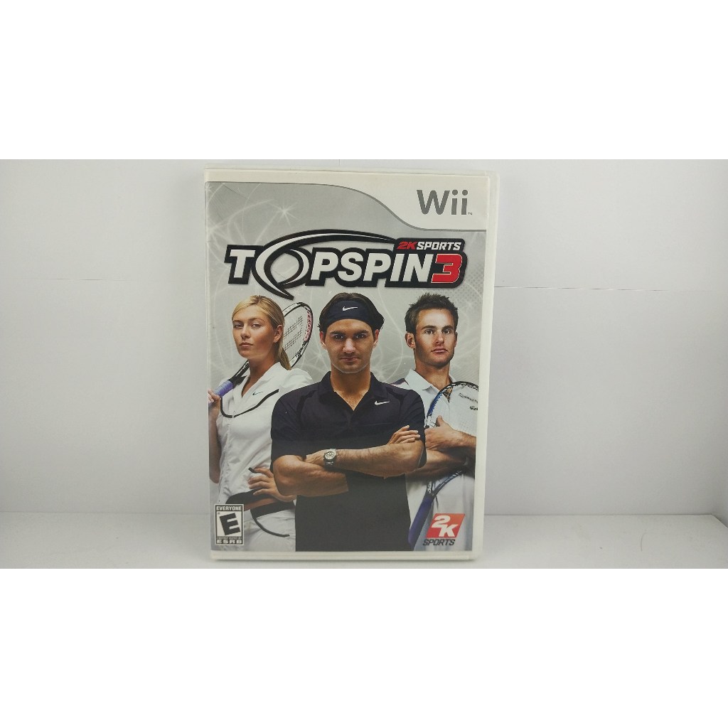 Jogo Top Spin 3 2k Sports Nintendo Wii Semi Novo