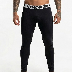 Calça Térmica Segunda Pele Esportivo Masculino Proteção UV50+ Microfibra PitMonster academia em Oferta na Shopee