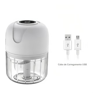 4 Em 1 Cortador Triturador Elétrico Multifuncional Para Vegetais E Carnes Elétrico De Leg…