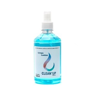 Limpa lentes spray , com uma flanela magica limpa oculos tela de celular tv led notebook clean up 500ml
