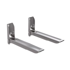 Suporte para Fornos e Micro-ondas, Ajustável 28,4 a 41,4 cm, Suporte Até 30 kg, Prata, MW05SL, ELG
