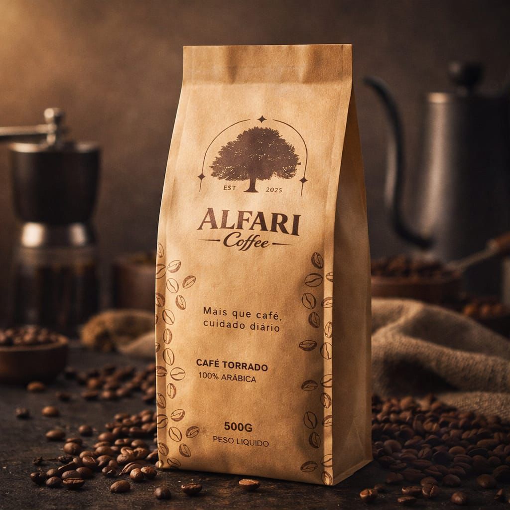 Café Torrado E Moído Premium Gourmet 100% Arábica Café Em Pó  Alta Mogiana