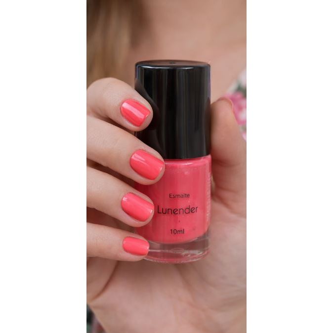 Esmalte Para Unhas 10ml Longa Duração Manicure - rosa, vermelho, rosa claro
