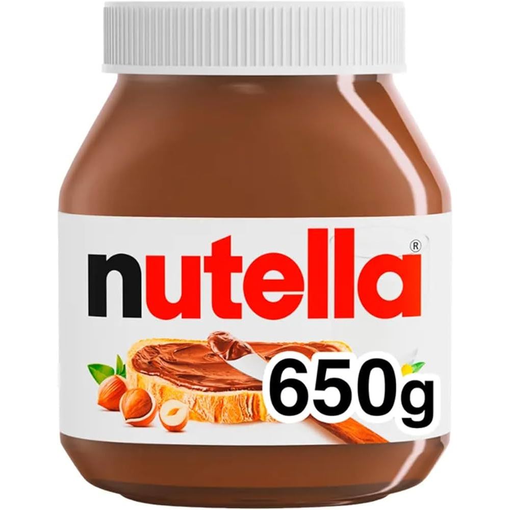 Nutella Creme de Avelã com Cacau 650g - Sem Conservantes, Ideal para Sobremesas