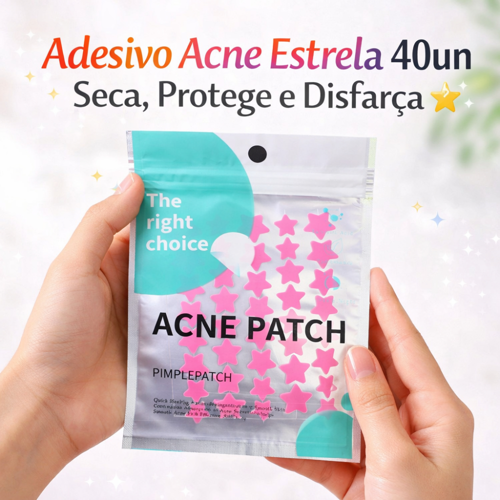 Kit 40/80/120/140 Patches Para Remoção De Acne Em Forma De Estrela Adesivos De Cuidados Faciais Para Espinhas E Manchas