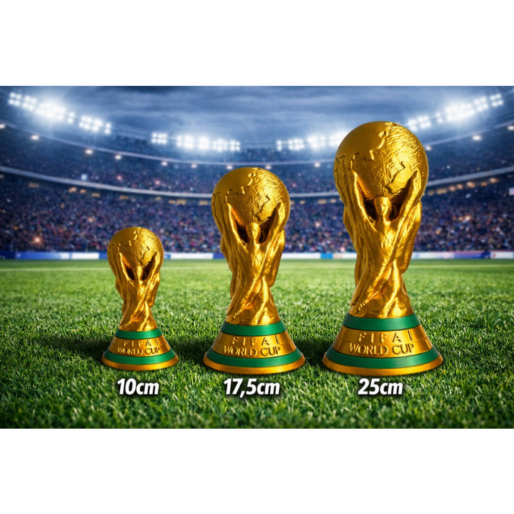 Taça Copa do Mundo Fifa 2026 - Réplica