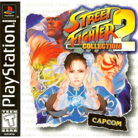 Jogo Street Fighter II Compativel PS1/PSONE