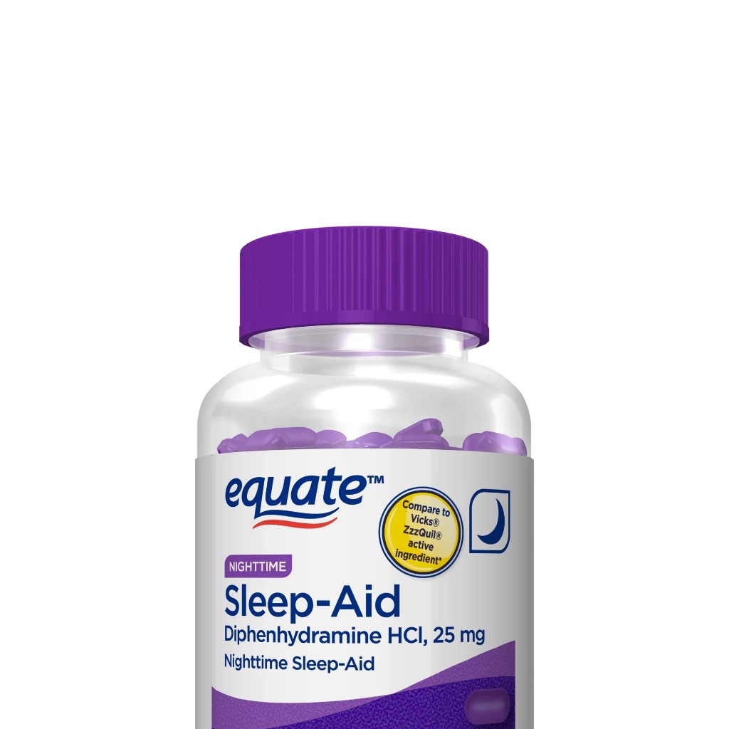 SLEEP-AID EQUATE 25MG 365 CAPSULAS IMPORTADO EUA