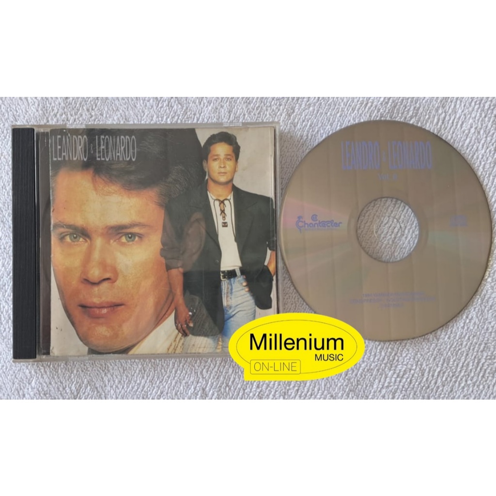 CD Leandro & Leonardo Mulher Brasileira Volume 8 - 1994 Original Gravadora Colecionador Ótimo Estado