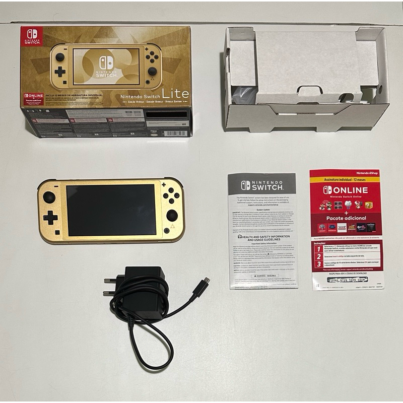 Nintendo Switch Lite Edição The Legend of Zelda Hyrule