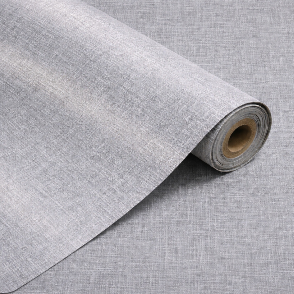 Papel de Parede Linho Texturizado Adesivo de Parede Sala Lavável Papel Adesivo de Parede 12m x 40cm