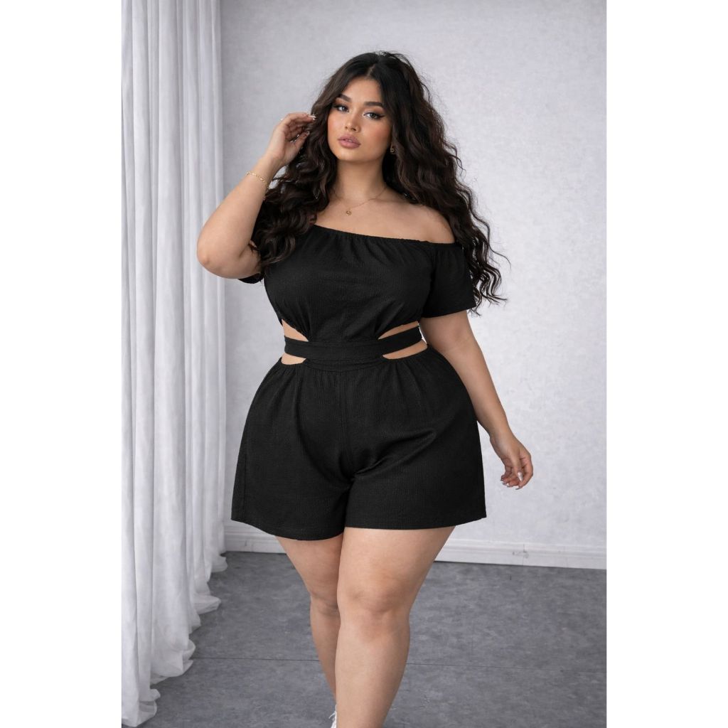 SELAH - MACAQUINHO PLUS SIZE MODA FEMININA PLUS