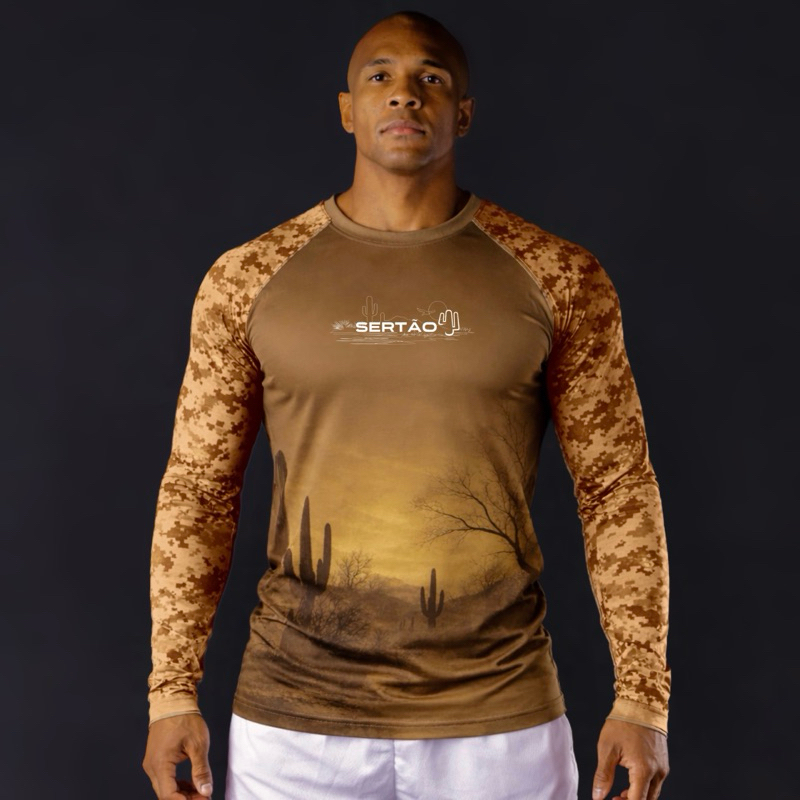 CAMISA TÁTICA CAATINGA 3.0 UV FPS SERTÃO VESTIMENTAS ORIGINAL