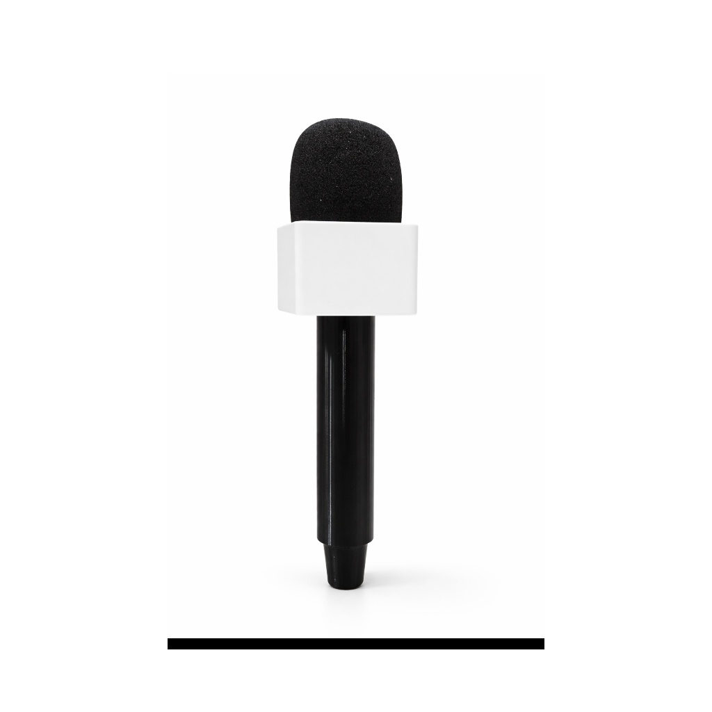 Kit Com Canopla e Espuma - Transforme seu Hollyland Lark M2 em Microfone de Entrevista Profissional - Não Personalizamos