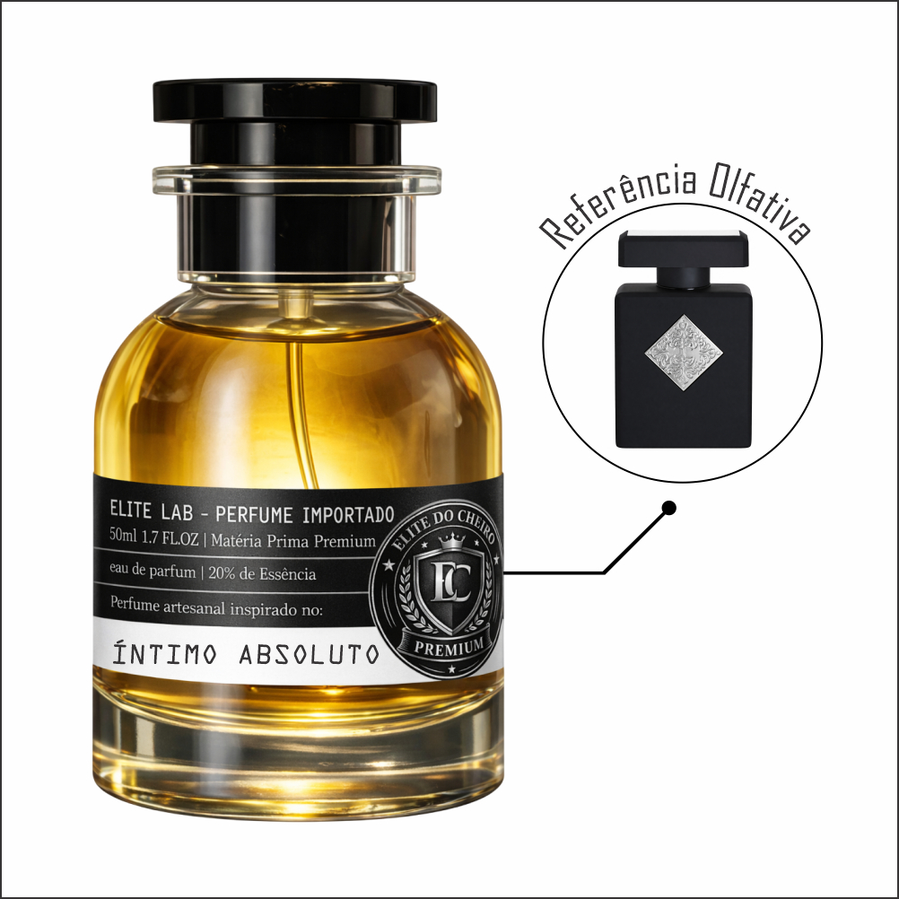 Perfume Premium Masculino - 50ml - Contratipo - Íntimo Absoluto - ELITE DO CHEIRO - Alta Fixação
