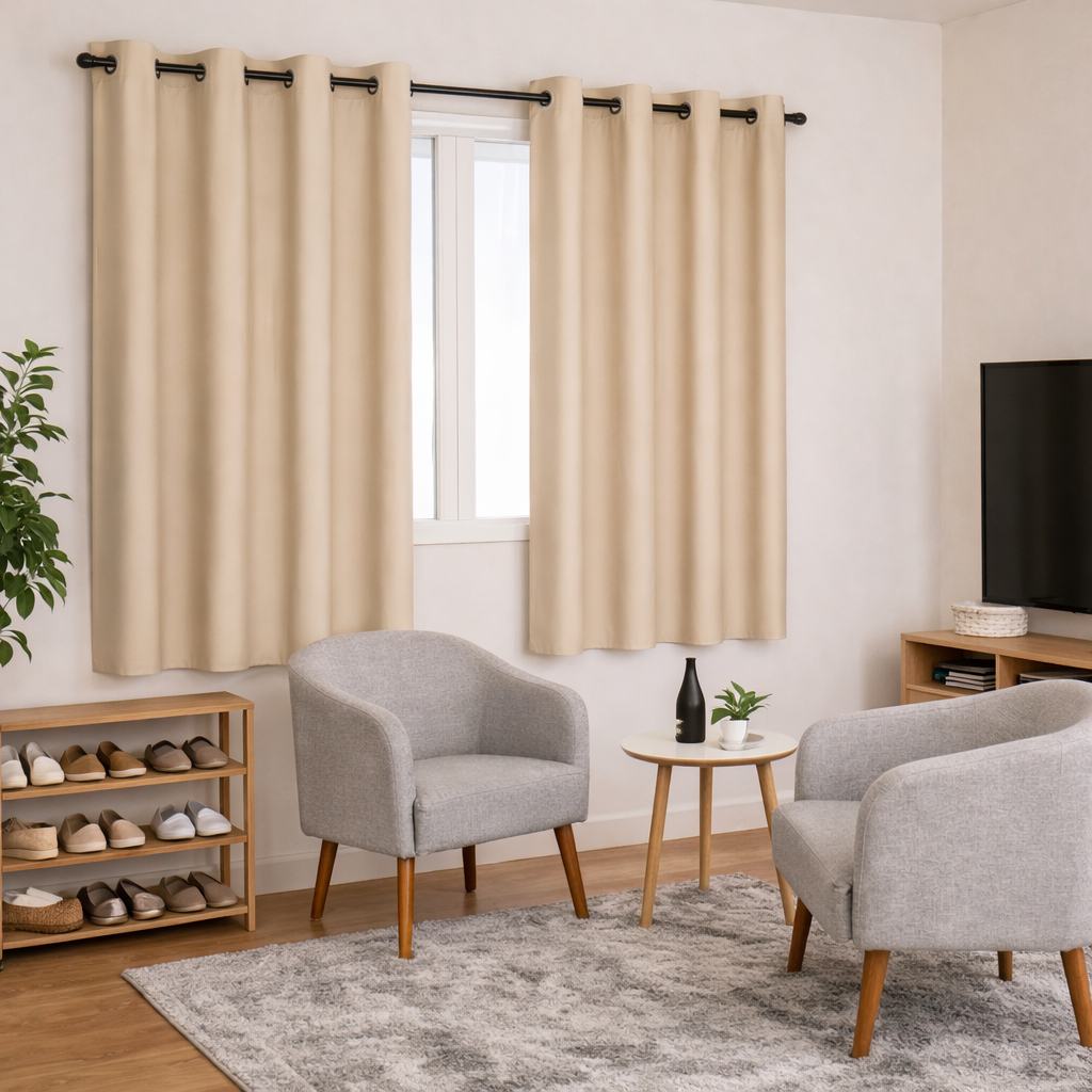 Black Out PVC Com Ilhos Luxo 2,80x1,60 Cores Variadas