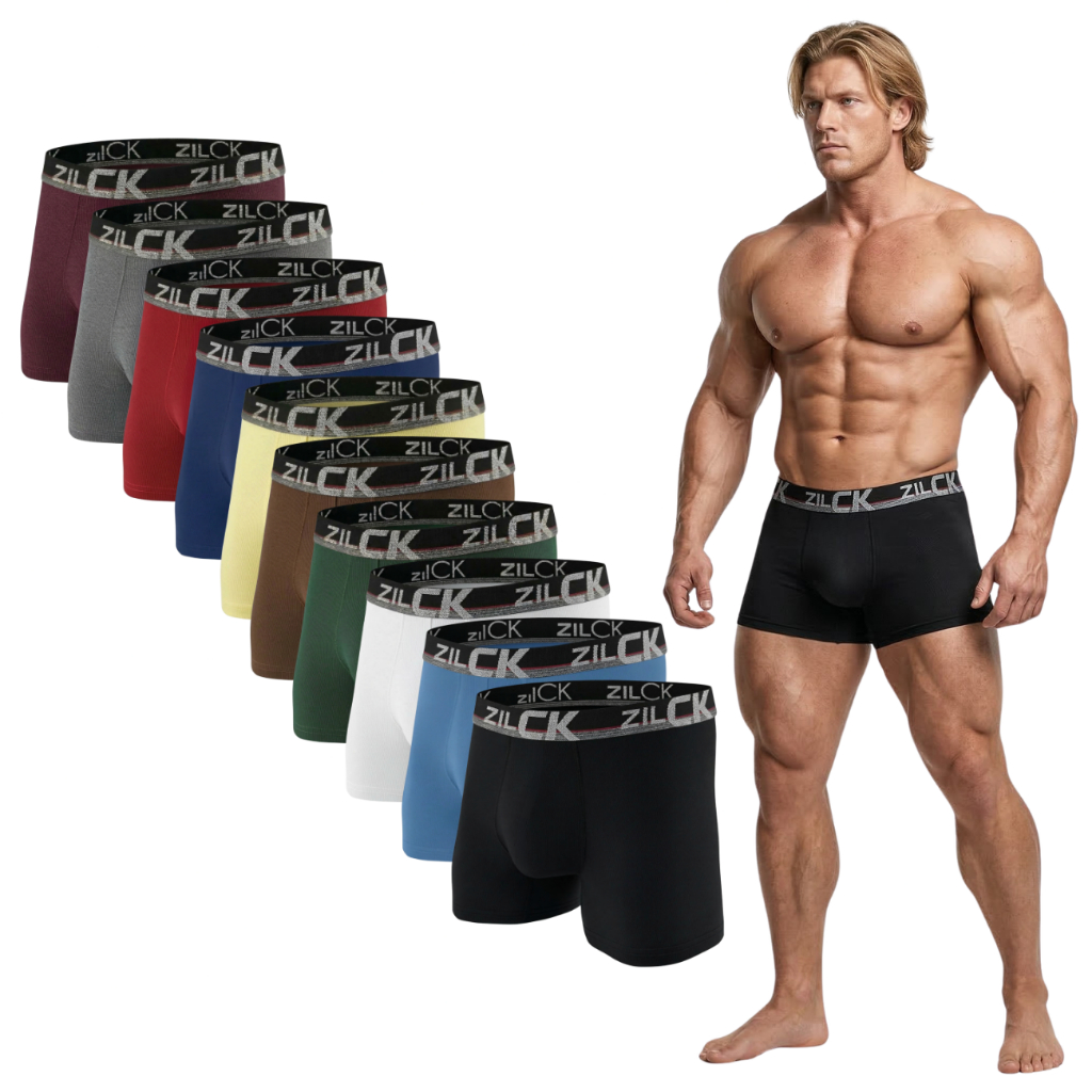 Cueca Boxer MICROFIBRA PREMIUM ORIGINAL com Forro 100% Algodão