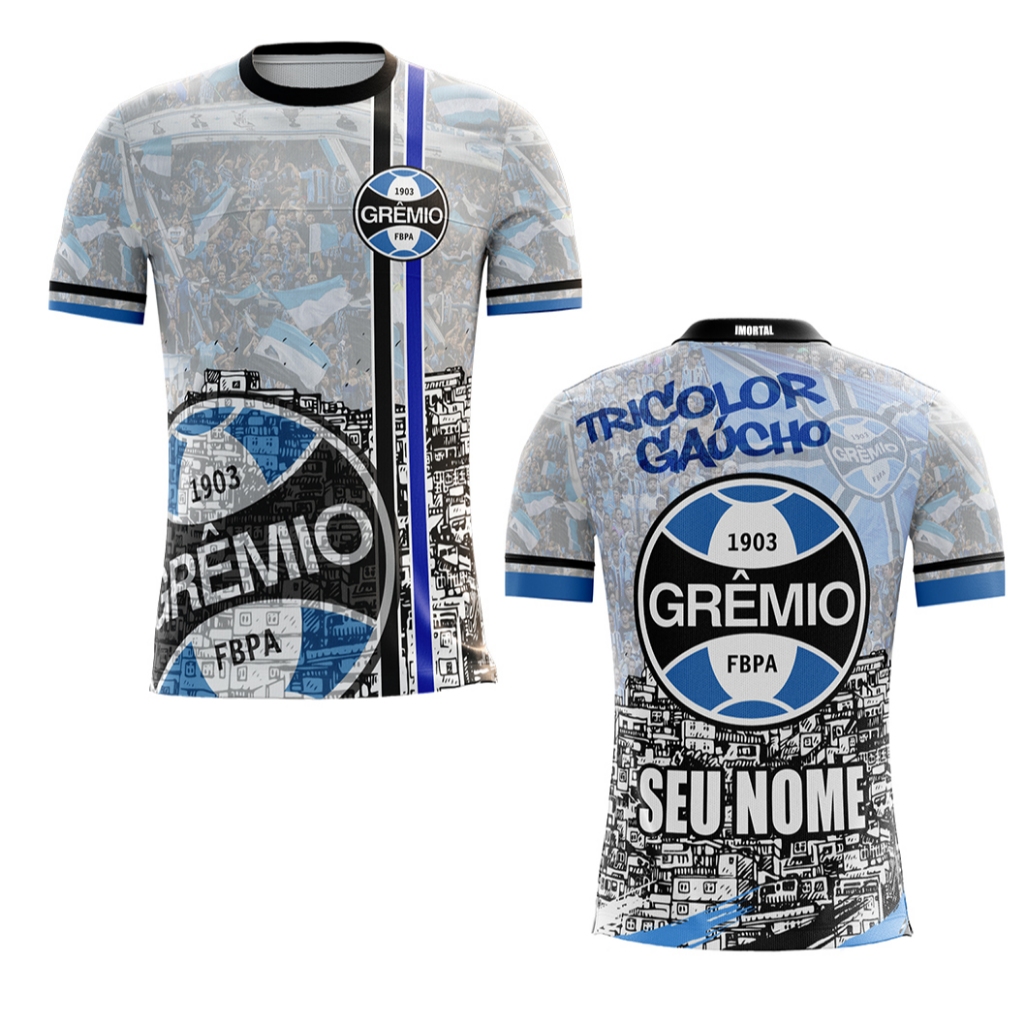 Camisa / Camiseta Gremiooo - Torcedor o Imortal Tricolor - Futebol - Torcedor