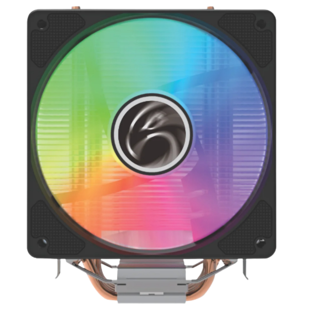 Cooler Brazil PC Gamer CL-SA01 150W TDP - 4 Heatpipes com LED 120mm PWM para Intel/AMD