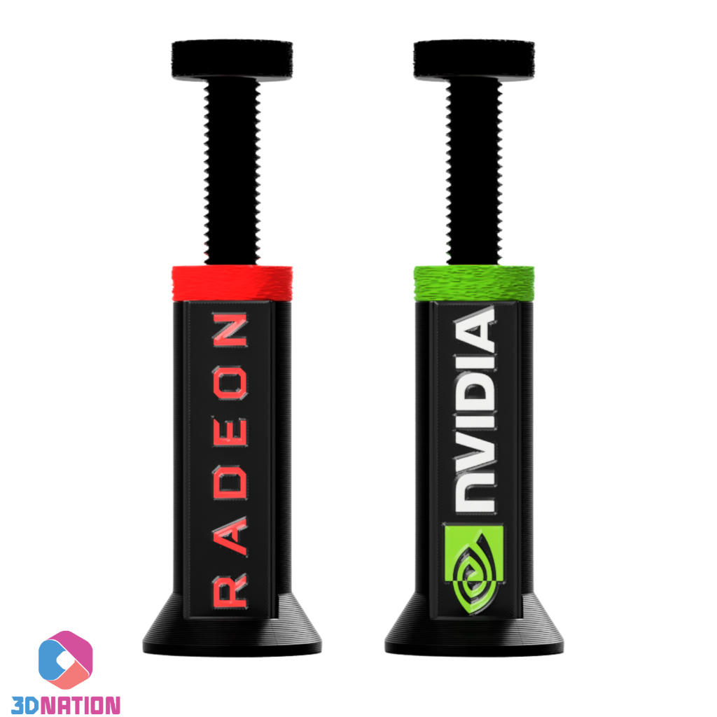 Suporte Ajustável Vertical Para Placa de Video GPU HD PC Colorido