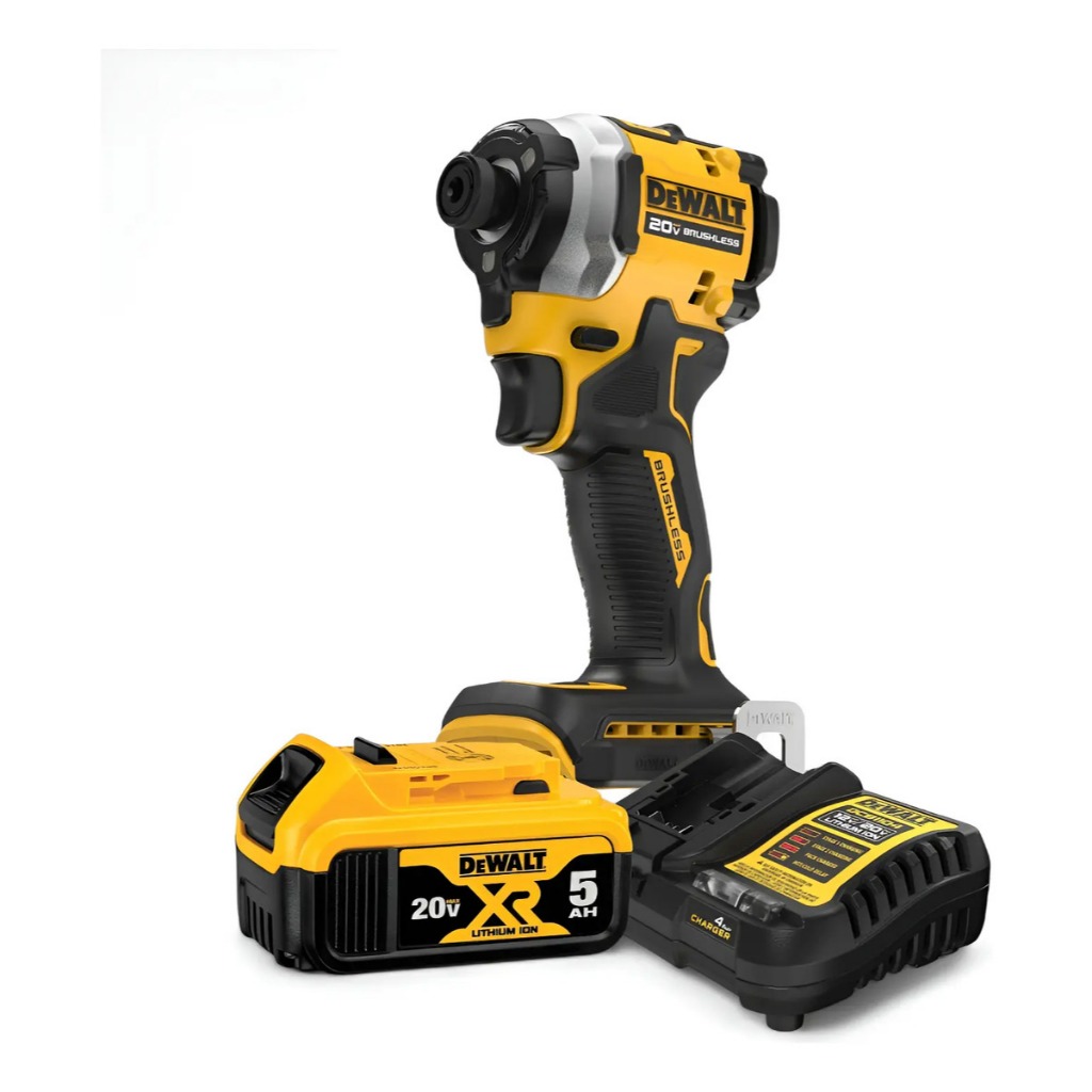 Parafusadeira De Impacto 20v Dewalt Dcf850 Bat 5ah + Carreg