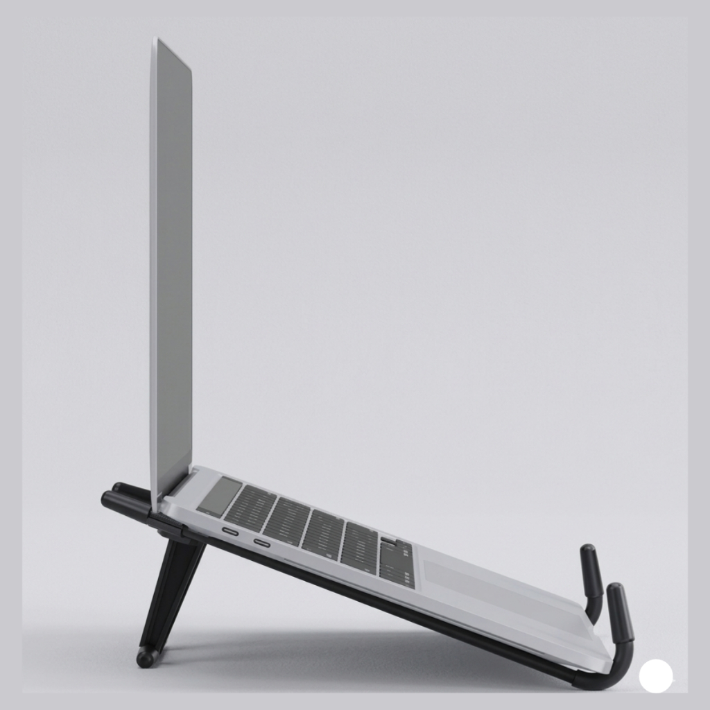 Suporte Apoio Notebook Tablet Ergonômico Aço Tubular Resistente E Leve para Aparelhos Universal