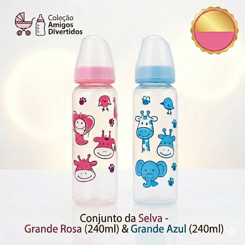 Mamadeira Redondo Barato 240ml