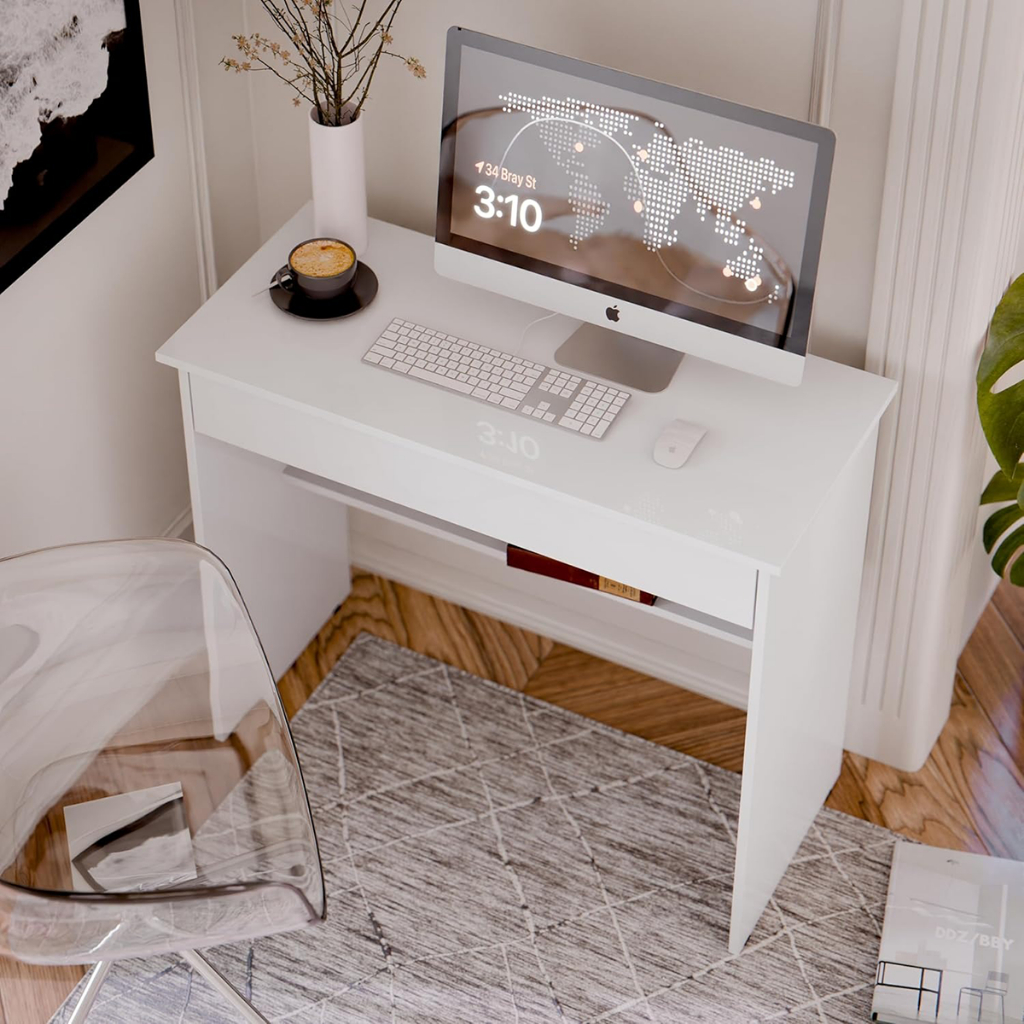 Novidade Escrivaninha Para Notebook Estudo Home Office Móveis Bonatto