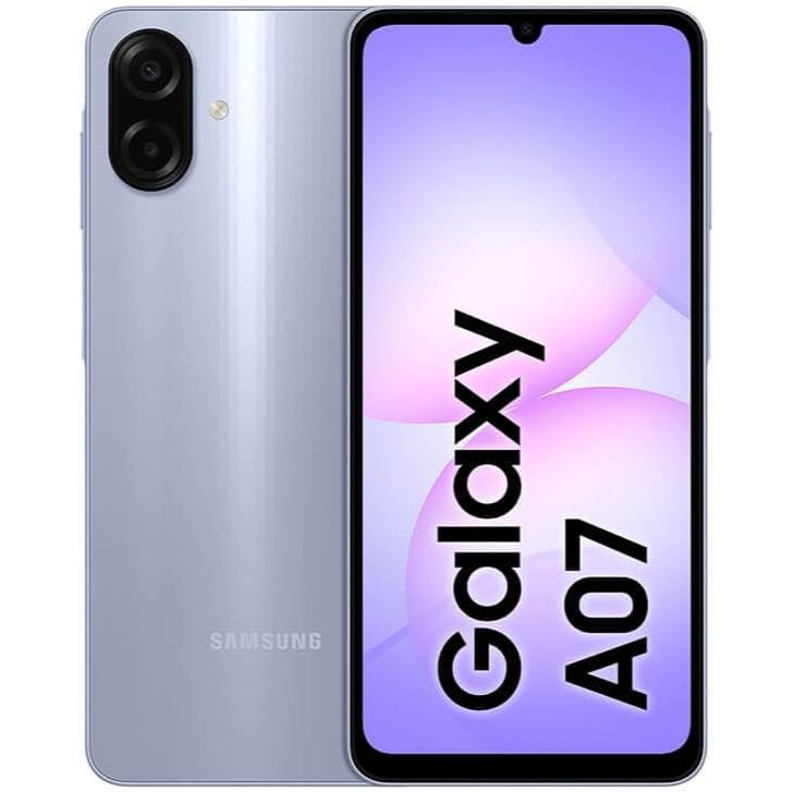 Celular Samsung Galaxy A07 256GB, 8GB, Câm. 50MP, Tela 6.7" - Violeta em Oferta na Shopee